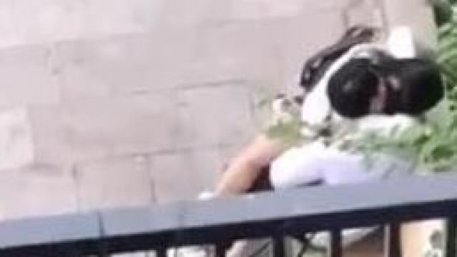 quay lén em gái 2k7 Trương Định bị móc lồn trên ghế đá