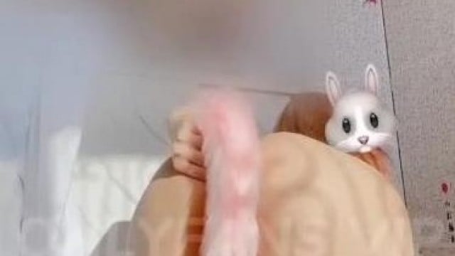 Lồn múp đeo đuôi cáo cực dâm