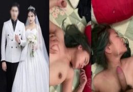 Em gái lộ clip với người tình khi lấy chồng