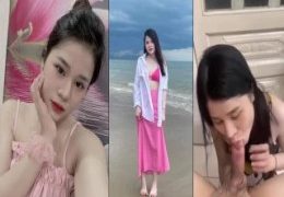 Em người yêu da trắng bướm hồng mê mệt với cu khủng