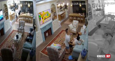 Hack Camera Vợ chồng đại gia chồng tranh thủ địt vợ khi con đang mê xem tivi – Phần 1