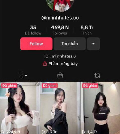 Ảnh 1 của Clip Sex Em Tiktoker Mlinhh loli vú ngon địt cực sung với bạn trai (Full Clip)