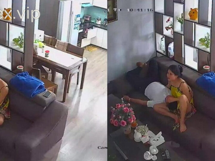 Ảnh 1 của Hack Camera Cặp vợ chồng việt vợ đang nấu ăn thì chồng lột đồ bú lồn và bế lên chịch khắp nhà – Phần 2
